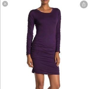 Velvet Shasta Gauzy Whisper Ruched Dress - small